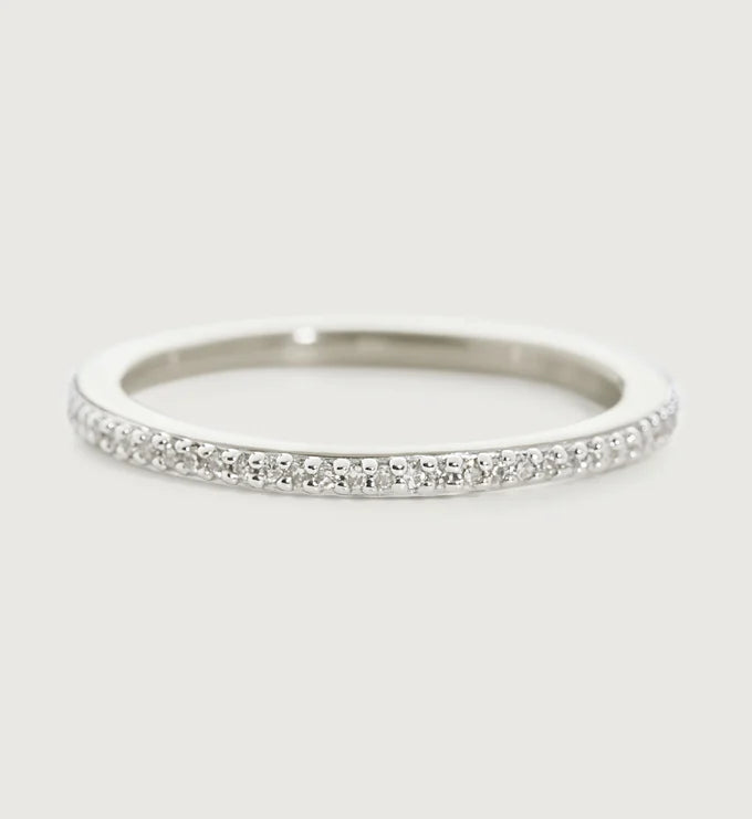 Anillo Eternity Fino · Diseño Atemporal
